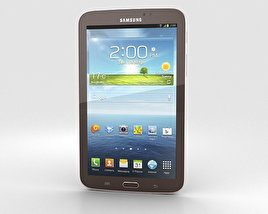 Samsung Galaxy Tab 3 7-inch Gold Brown 3Dモデル