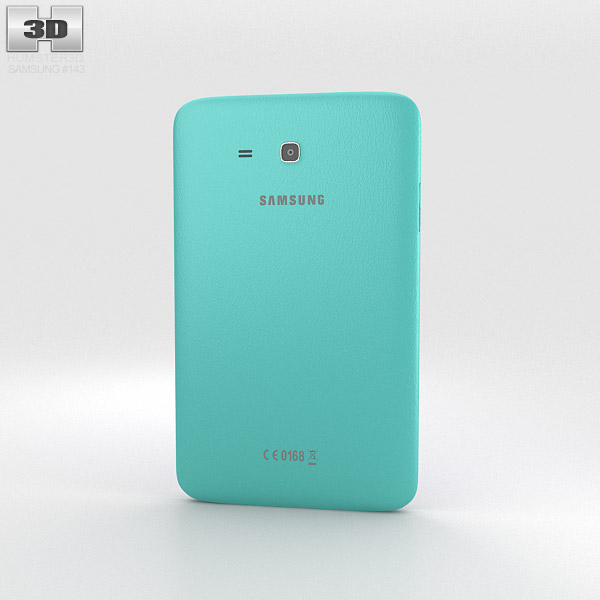 Samsung Galaxy Tab 3 Lite Green 3d model