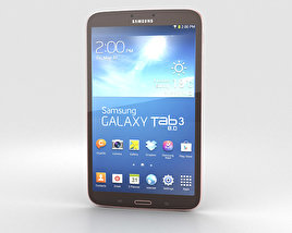 Samsung Galaxy Tab 3 8-inch Gold Brown 3D model
