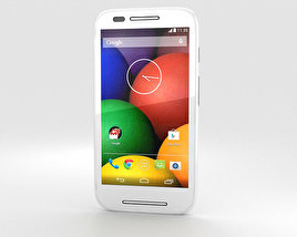 Motorola Moto E Blanc Modèle 3D