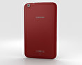 Samsung Galaxy Tab 3 8-inch Red 3Dモデル
