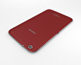 Samsung Galaxy Tab 3 8-inch Red 3Dモデル