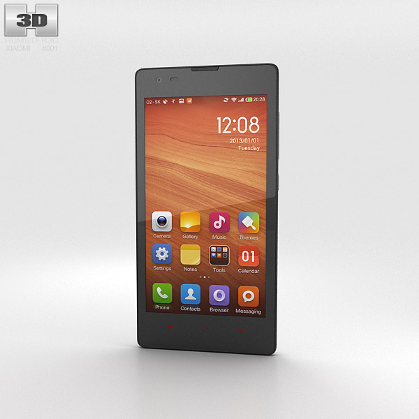 Xiaomi Hongmi White 3D model