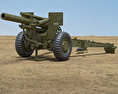 M114 155 mm Howitzer 3D模型