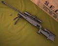 Blaser R93 LRS2 Modello 3D