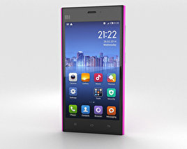 Xiaomi MI-3 Pink 3D-Modell