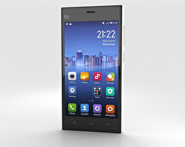 Xiaomi MI-3 Blanc Modèle 3D