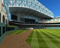 Houston Astros Minute Maid Park Baseball stadium 3d model