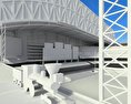 美粒果球場 棒球场 3D模型