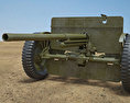 37 mm Gun M3 3d model