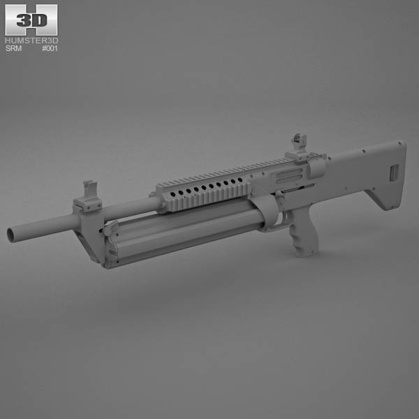 Srm Arms Model 1216 Modello 3d Armi On Hum3d 6443