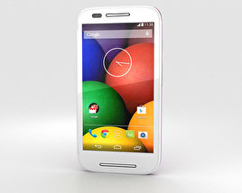 Motorola Moto E Violet & White Modèle 3D