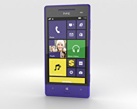 HTC 8XT Violet Modelo 3d