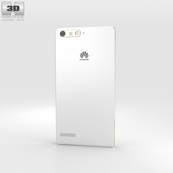 Huawei Ascend P7 Mini White 3d model