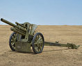 10.5 cm leFH 18 Light Howitzer 3D模型