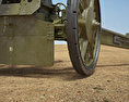 10.5 cm leFH 18 Light Howitzer Modello 3D