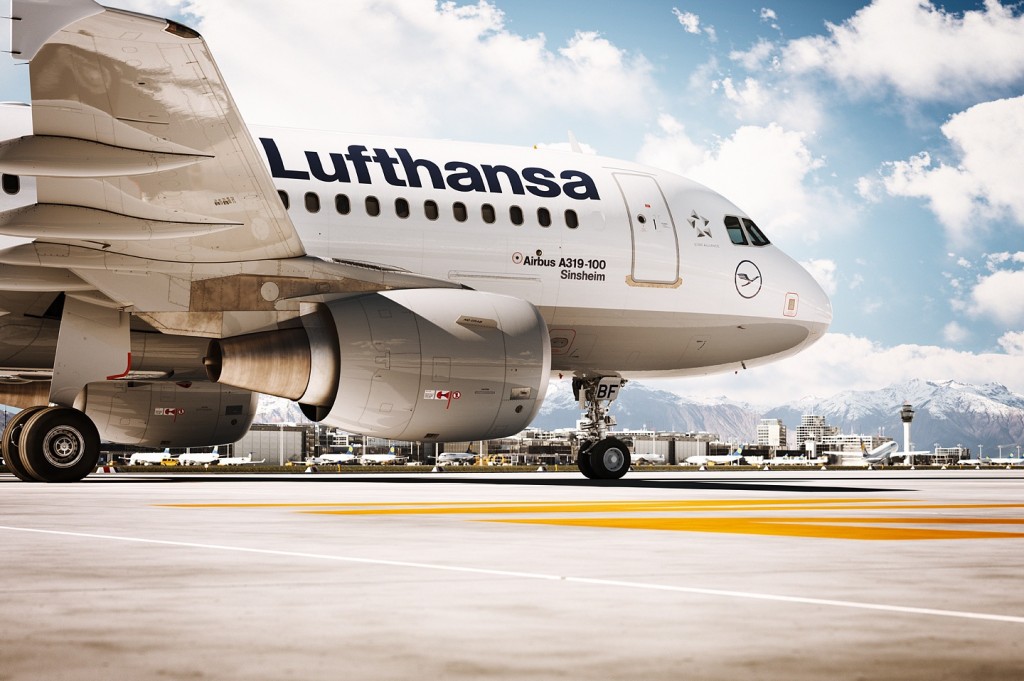 Lufthansa A319 Airfield