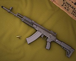 AK-12 3D 모델 