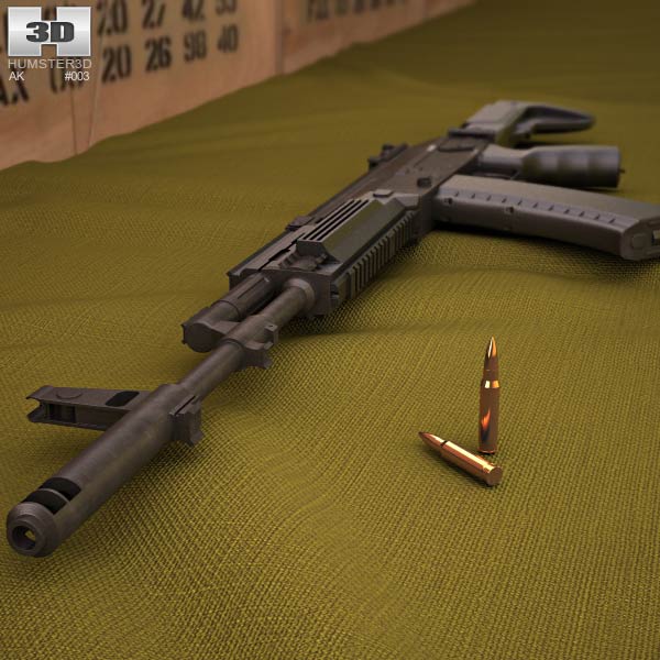 AK-12 3D模型