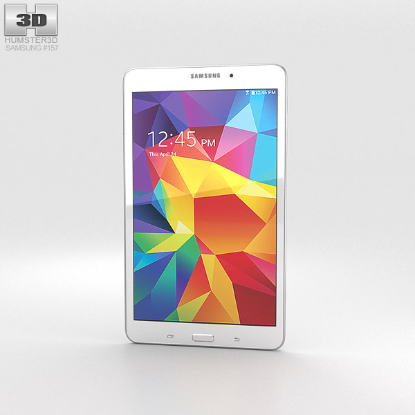 Samsung Galaxy Tab 4 8.0-inch White 3D model