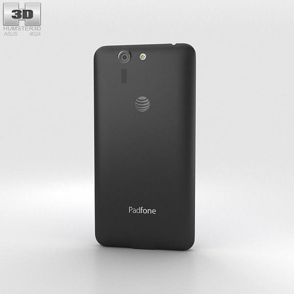 Asus PadFone X Titanium Black 3D модель