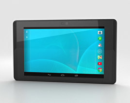 Google Project Tango Tablet White 3D модель