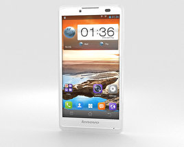 Lenovo A880 Branco Modelo 3d