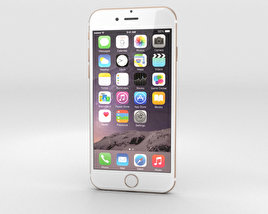 Apple iPhone 6 Gold 3D模型