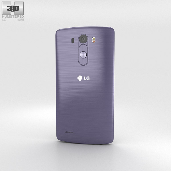 LG G3 Moon Violet 3d model