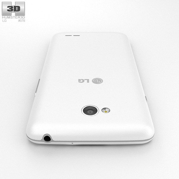 LG L65 Branco modelo 3D - Electrónica no Hum3D