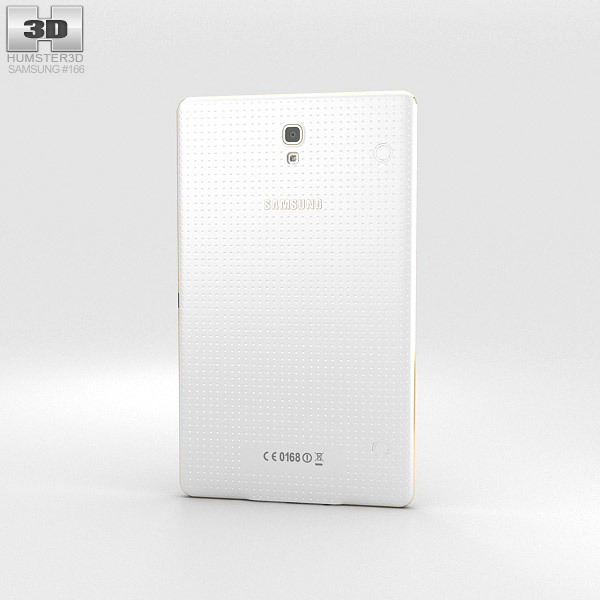 Samsung Galaxy Tab S 8.4-inch Dazzling White Modèle 3d