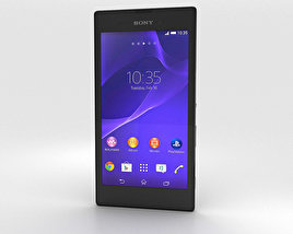 Sony Xperia T3 Black 3D model