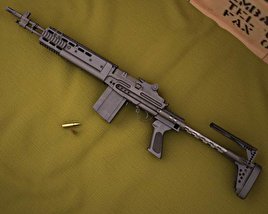 Mk 14 Enhanced Battle Rifle Modello 3D