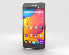 Samsung Galaxy S5 LTE-A Charcoal Black Modelo 3D