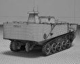Японський плаваючий танк Ка-Мі 3D модель
