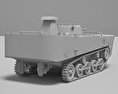 Японський плаваючий танк Ка-Мі 3D модель