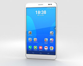 Huawei MediaPad X1 Snow White Modello 3D