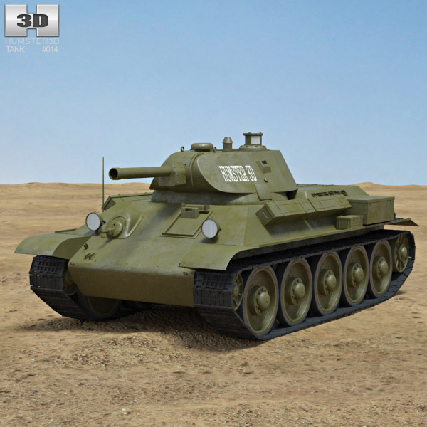 T-34 3D model