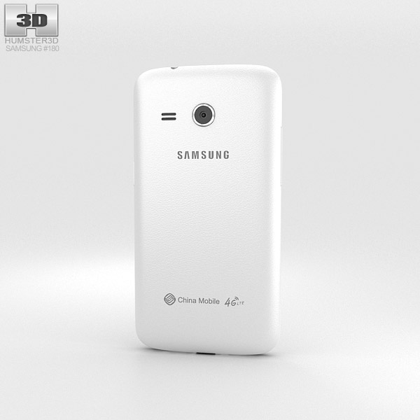 Samsung Galaxy Core Mini White 3d model