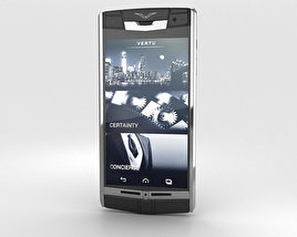 Vertu Signature Touch Jet Leather 3D model