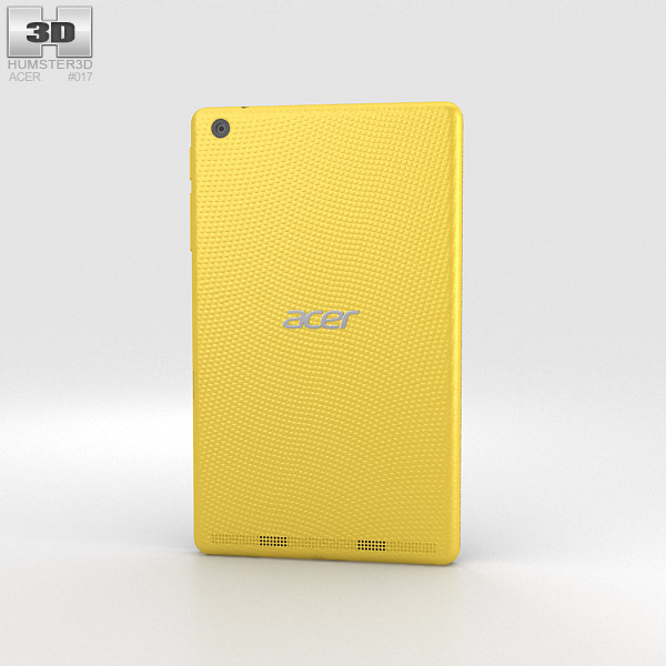 Acer Iconia One 7 B1-730 Yellow 3D модель