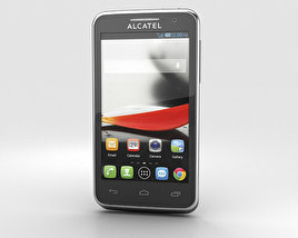 Alcatel One Touch Evolve Black 3D model