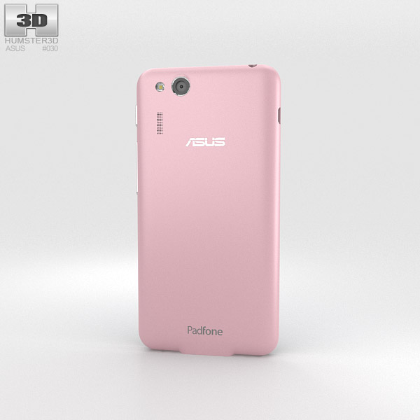 Asus PadFone Mini 4.3-inch Soft Pink 3d model