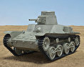 Танк Тип 95 Ха-Ґо 3D модель
