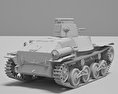 Type 95 Ha-Go 3D 모델 