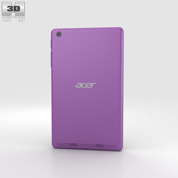 Acer Iconia One 7 B1-730 Purple 3d model