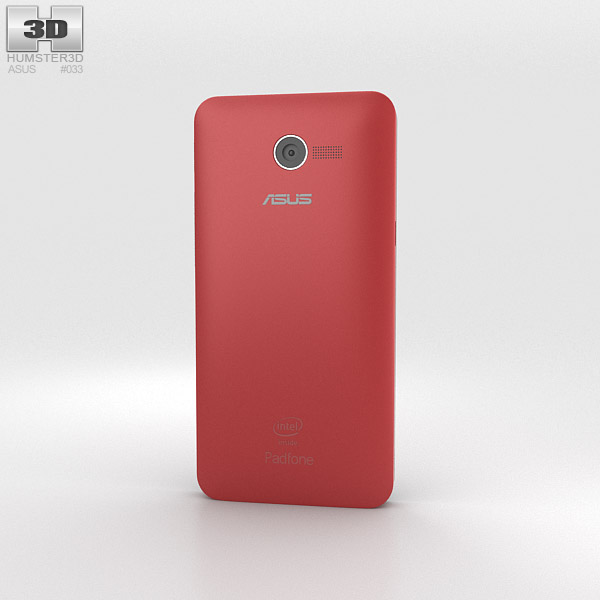 Asus Zenfone 4 Cherry Red 3d model