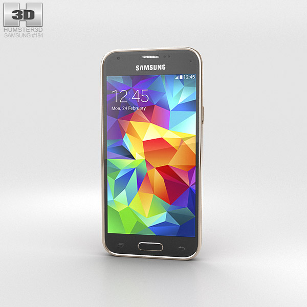Samsung Galaxy S5 mini Copper Gold 3D模型