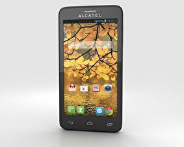 Alcatel One Touch Fierce Silver 3D model