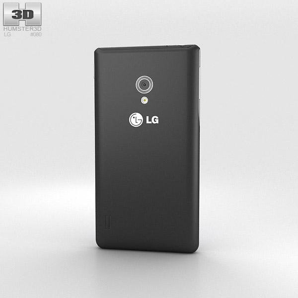 LG Optimus F5 (AS870) Black 3d model